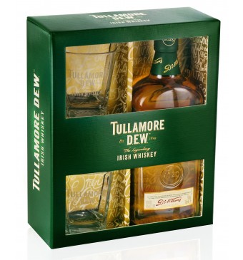 Tullamore Dew + skleničky 0.7