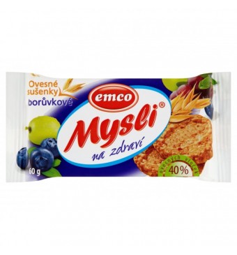 EMCO Musli sušenky borůvkové