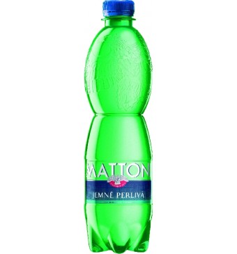 Mattoni jemně perlivá 0.5l PET