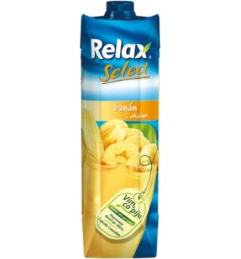Džus Relax Banán 1l