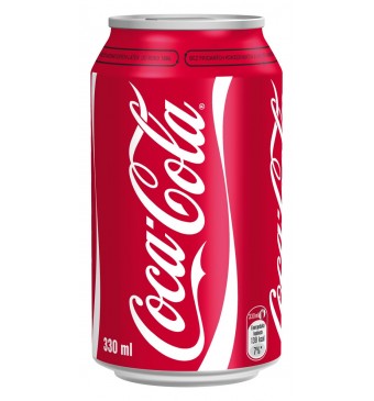 Coca-cola 0.33l plech