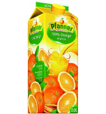 Džus Pfanner orange 100% 2l